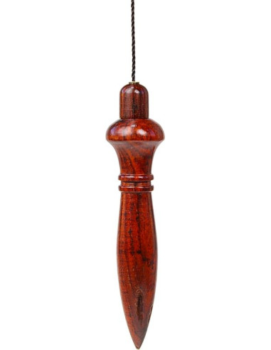 Pendule égyptien Acajou plombé - 18 Gr