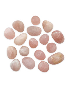 Quartz Rose AB - Pierres Roulées 10-12g (Taille 2-3 cm)
