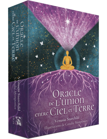 Oracle de l'union entre ciel et terre - Venusia Starchild & Coralie Monpontet (Illustrations)