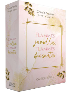 Flammes jumelles, flammes dansantes - Cartes oracle - Coralie Savoïa