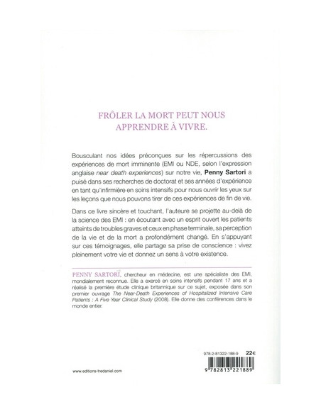 Mieux comprendre les expériences de mort imminente - Penny Sartori