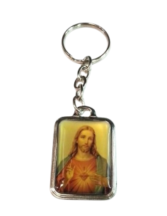Porte-clés Sacré-Cœur de Jésus – Symbole de Foi et de Protection