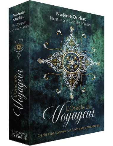 Oracle du Voyageur - Cartes de connexion à tes vies antérieures - Noémie Ourliac & Camille Martin (Illustrations)