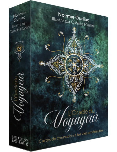 Oracle du Voyageur - Cartes de connexion à tes vies antérieures - Noémie Ourliac & Camille Martin (Illustrations)