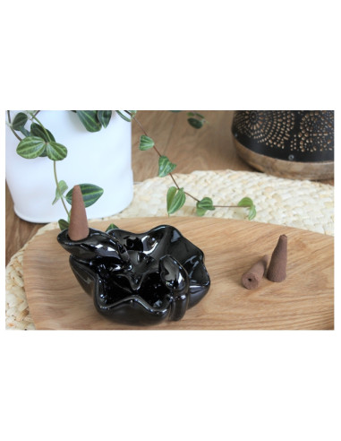 Porte-encens Cône Cascade Green Tree