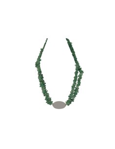 Collier baroque Aventurine et quartz rose 44 cm