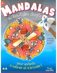 Mandalas au bout des doigts Tome 4 - Louis Pilon