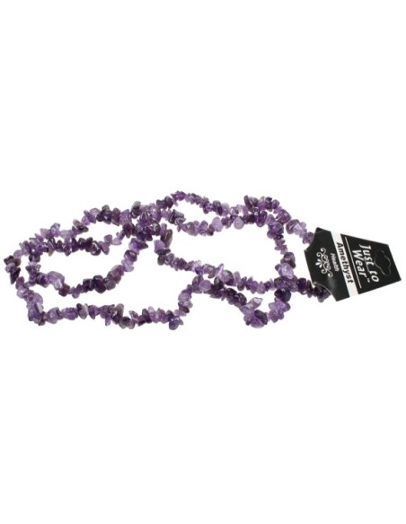 Collier baroque Améthyste 90 cm