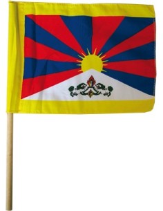Drapeau Tibétain (19x26 cm)