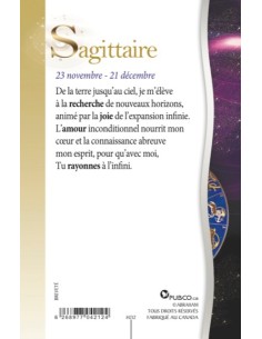 Carte Zodiaque Sagittaire 2