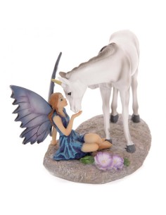 Licorne Embrassant une Fée (Contes de Fées Lisa Parker) 2