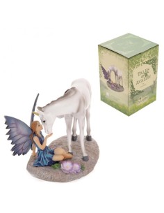 Licorne Embrassant une Fée (Contes de Fées Lisa Parker)
