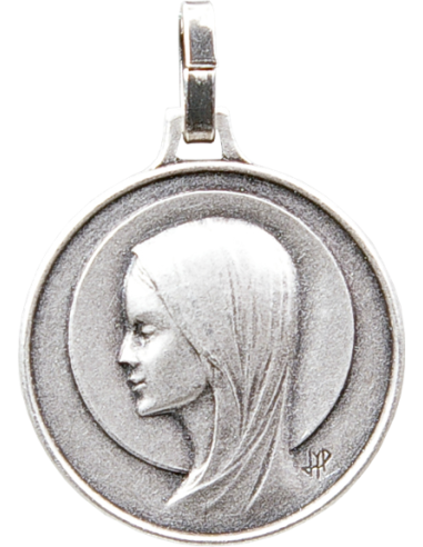 Médaille Vierge Marie argentée