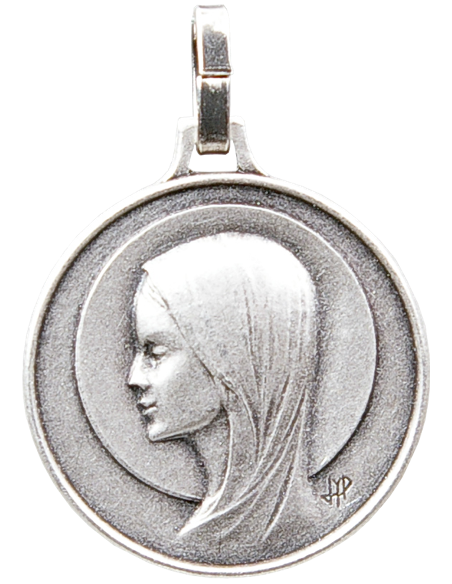 Médaille Vierge Marie argentée