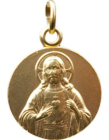 Médaille Jésus Christ dorée