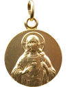 Médaille Jésus Christ dorée