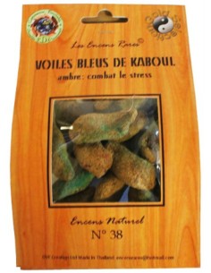 Encens rares Voiles bleues Kaboul Anti-stress - 25 gr