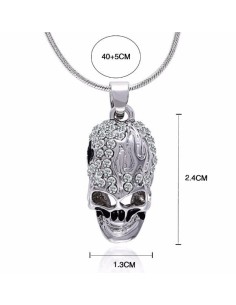 Collier Crâne Brillant 2