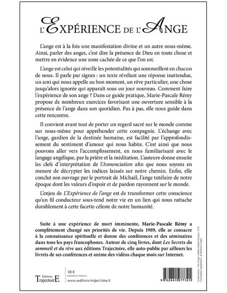 L'Expérience de l'Ange L'Expérience de l'Ange