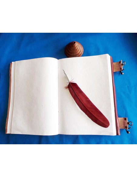 Livre des ombres avec couverture en cuir Deluxe