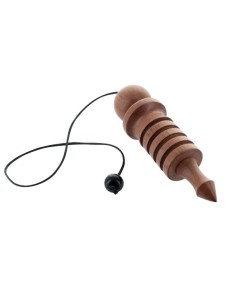 Pendule en bois Osiris 8 cm avec étui 2