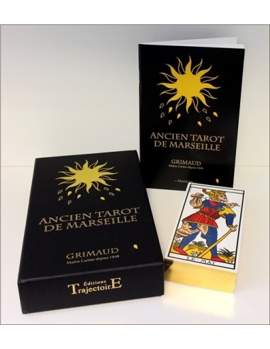 Coffret luxe or Ancien Tarot de Marseille
