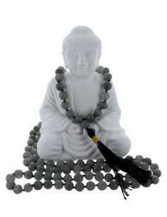 Collier Mala Labradorite 76cm