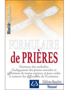 Formulaire de prières - Benjamin Manassé