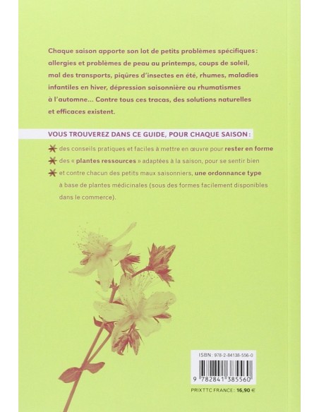 En forme toute l'année grâce aux plantes. A chaque saison sa ses remèdes naturels - Jacques Labescat