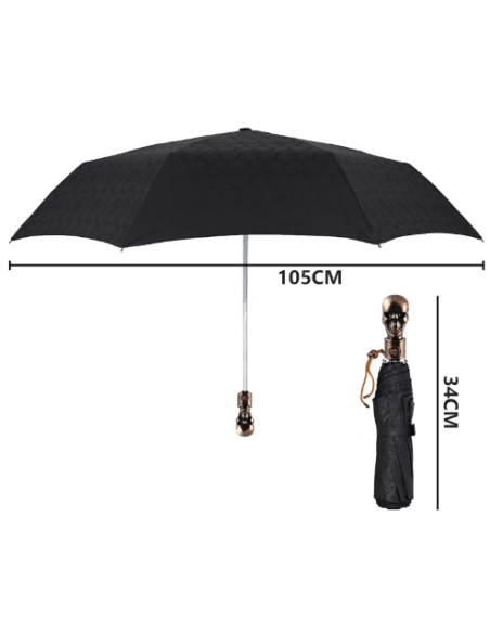 Parapluie Tête de Mort Parapluie Tête de Mort