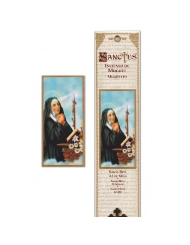 Pochette encens Sainte Rita - 15 bâtonnets