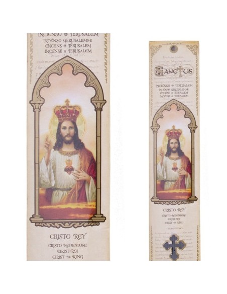 Pochette encens Christ Roi - 15 bâtonnets