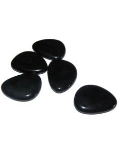 Galet Obsidienne noire 4x3 cm