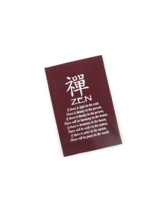 Cahier d'Affirmation Zen