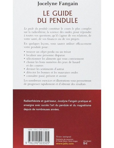 Le guide du pendule - Jocelyne Fangain