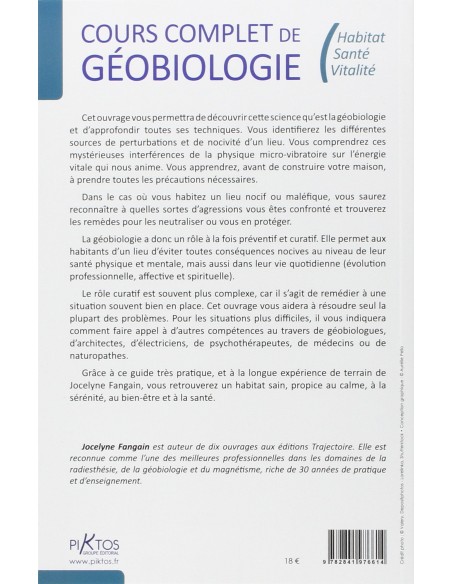 Cours complet de géobiologie - Habitat - Santé - Vitalité - Jocelyne Fangain Cours complet de géobiologie - Habitat - Santé - Vitalité - Jocelyne Fangain