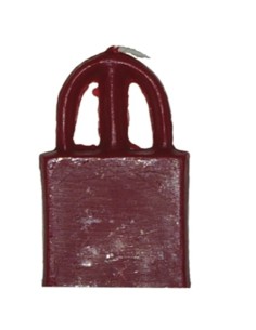 Bougie figurative - Cadenas